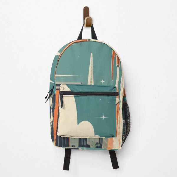 Item preview, Retro Rocket Launch - Vintage Space Age designed and sold by eXtraHumans.