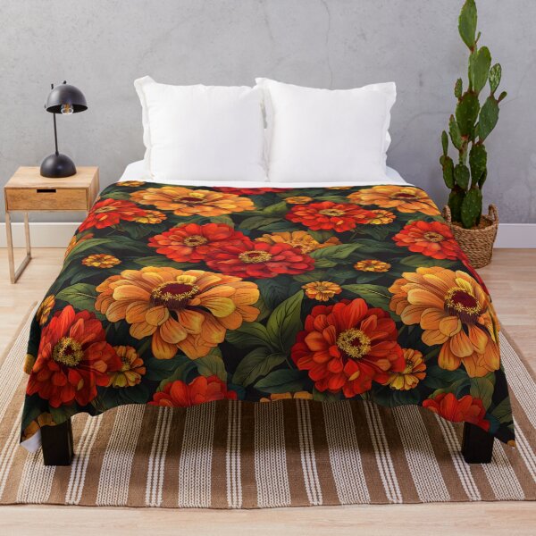 Item preview, Zinnia flower. designed and sold by kizenya.