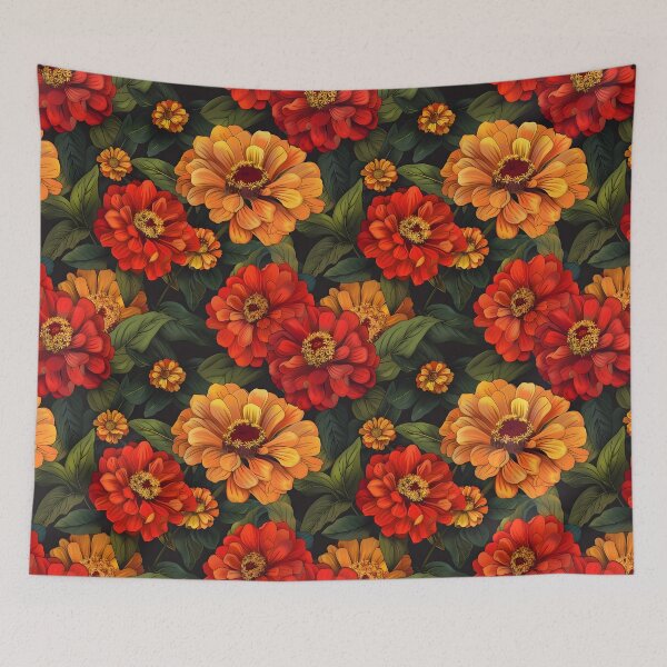 Item preview, Zinnia flower. designed and sold by kizenya.