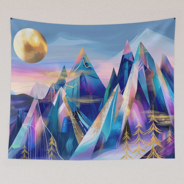 Item preview, Geometric Peaks designed and sold by HarperSkye.