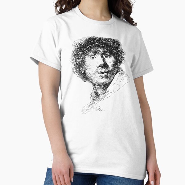 Item preview, Rembrandt self portrait 1630 designed and sold by artofthenorth.