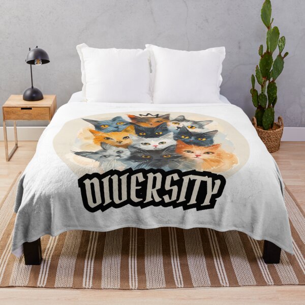 Item preview, Cat Clan Celebrating Diversity designed and sold by NatureStyle555.