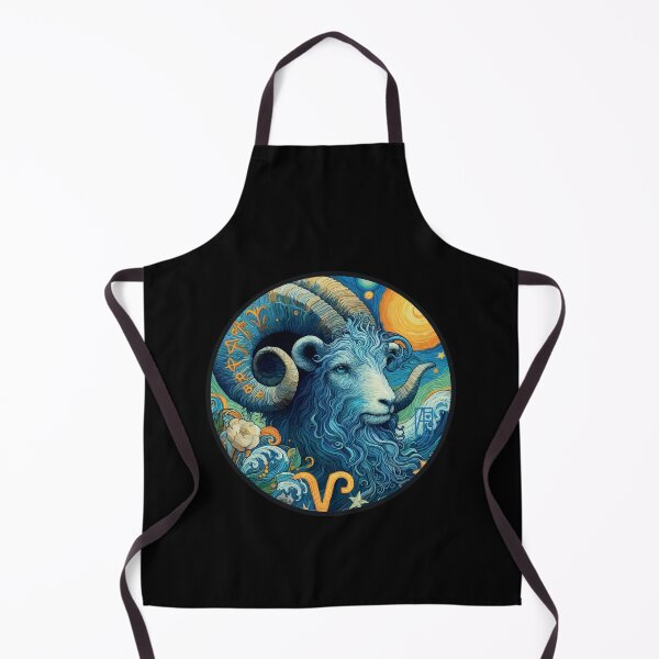 Item preview, ZODIAC Aries - Astrological ARIRS - ARIRS - ZODIAC sign - Van Gogh style - 13 designed and sold by ArtProjectShop.