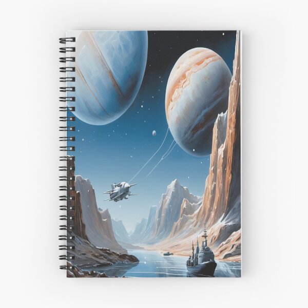 Item preview, Landing on Europa - Planets and Stars designed and sold by eXtraHumans.