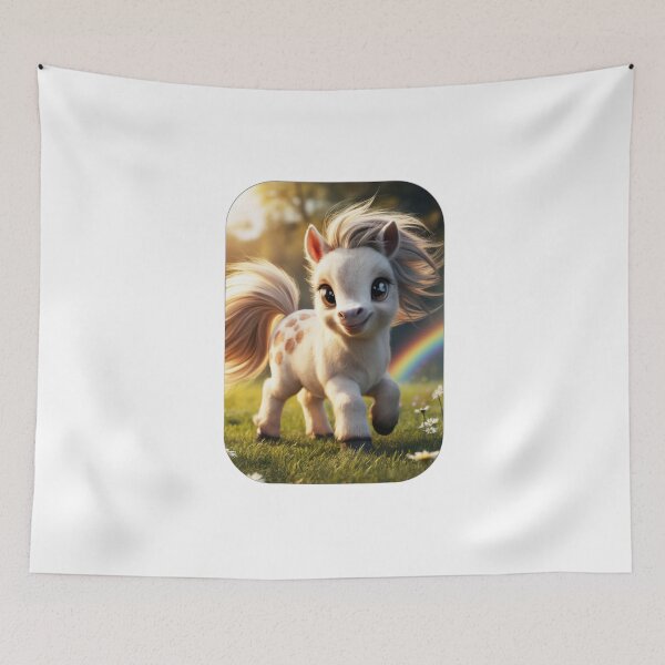 Item preview, Cute pony with fluffy tail designed and sold by McVrax.