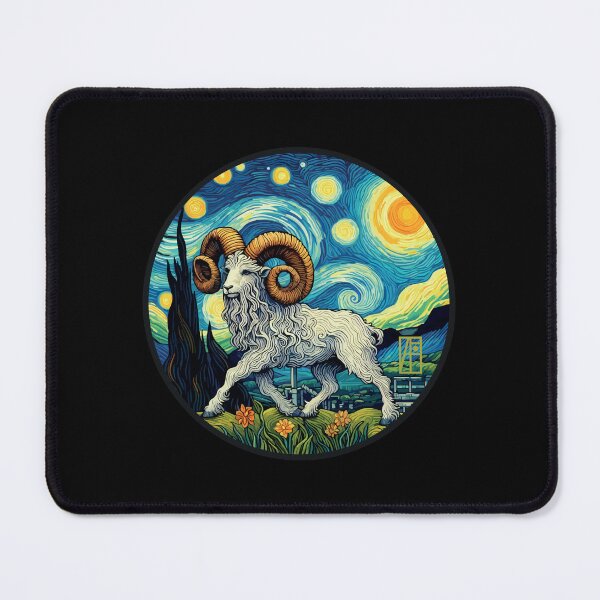 Item preview, ZODIAC Aries - Astrological ARIRS - ARIRS - ZODIAC sign - Van Gogh style - 14 designed and sold by ArtProjectShop.