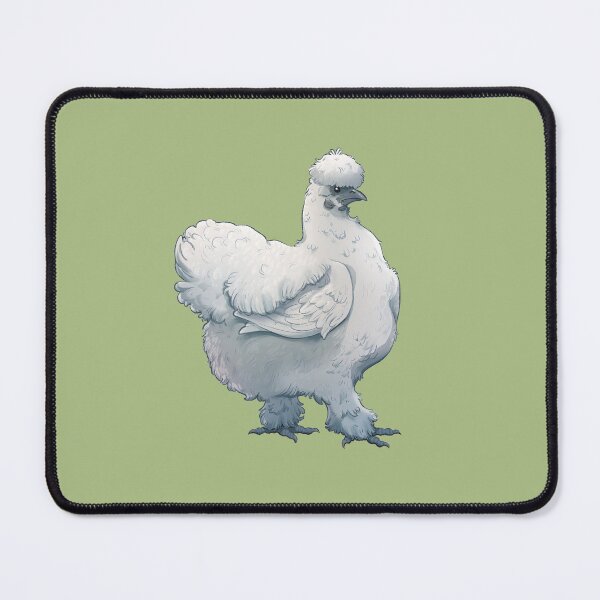 Item preview, Silver/White Silkie Chicken designed and sold by eleary.