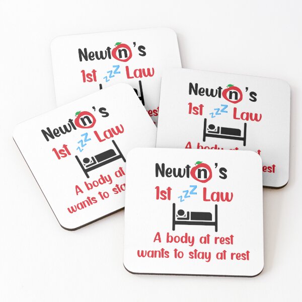 Item preview, Newton's First Law. A Body At Rest Wants To Stay At Rest designed and sold by Rami Khalifah.