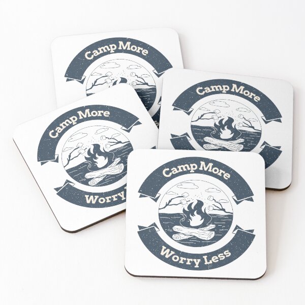 Item preview, Camp More, Worry Less designed and sold by DesignsbyDugar.