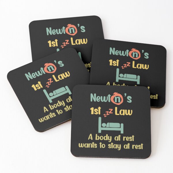 Item preview, Newton's First Law. A Body At Rest Wants To Stay At Rest designed and sold by Rami Khalifah.