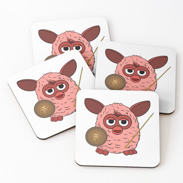 Item preview, Cherry Red Athena Furby designed and sold by Animals-by-JB.