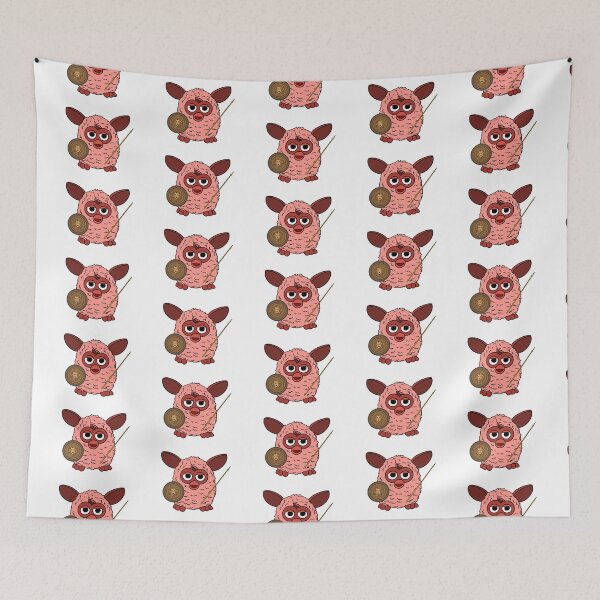 Item preview, Cherry Red Athena Furby designed and sold by Animals-by-JB.