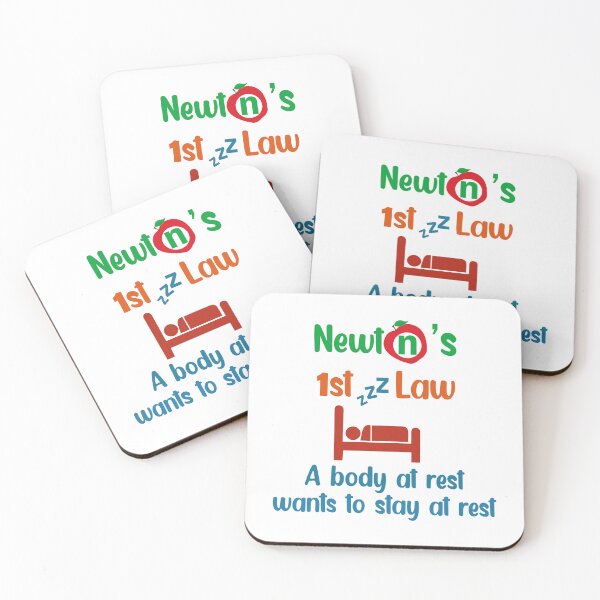 Item preview, Newton's First Law. A Body At Rest Wants To Stay At Rest designed and sold by Rami Khalifah.