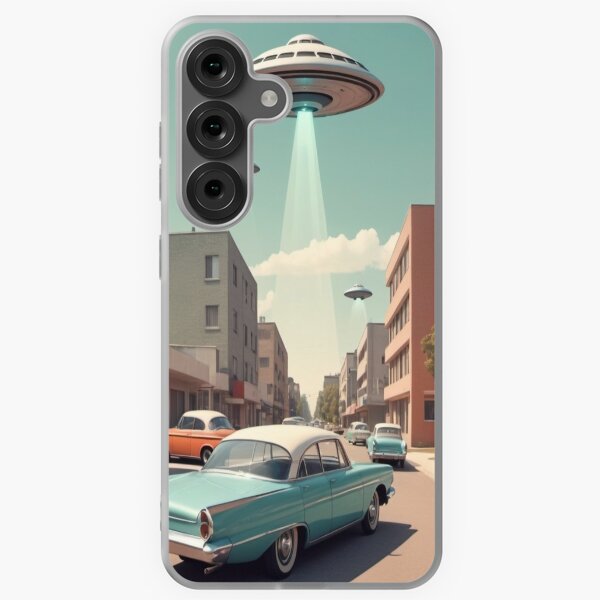 Pastel Dreams & UFO Gleams - Vintage Gifts Samsung Galaxy Soft Case