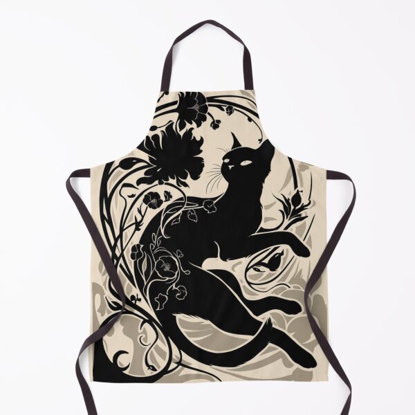 Item preview, Floral cat designed and sold by WildernessTints.