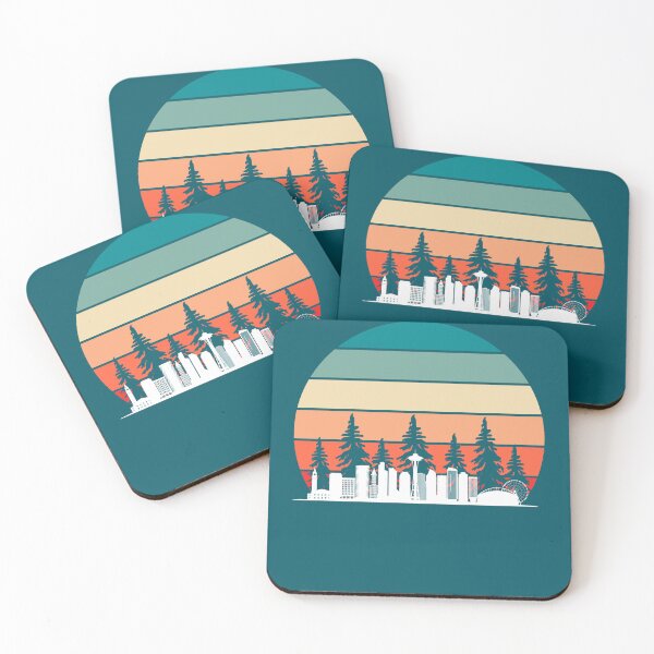 Item preview, Seattle Washington Skyline designed and sold by Kanontsistiio.