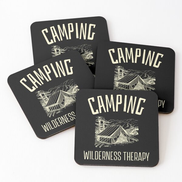 Item preview, Camping - Wilderness Therapy designed and sold by DesignsbyDugar.