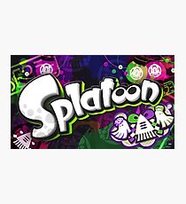 Splatoon Photographic Print