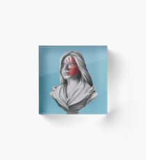 Woman Bust Acrylic Block