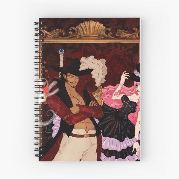 Item preview, Ghostly love mihawk and perona designed and sold by Madeyemadsart.