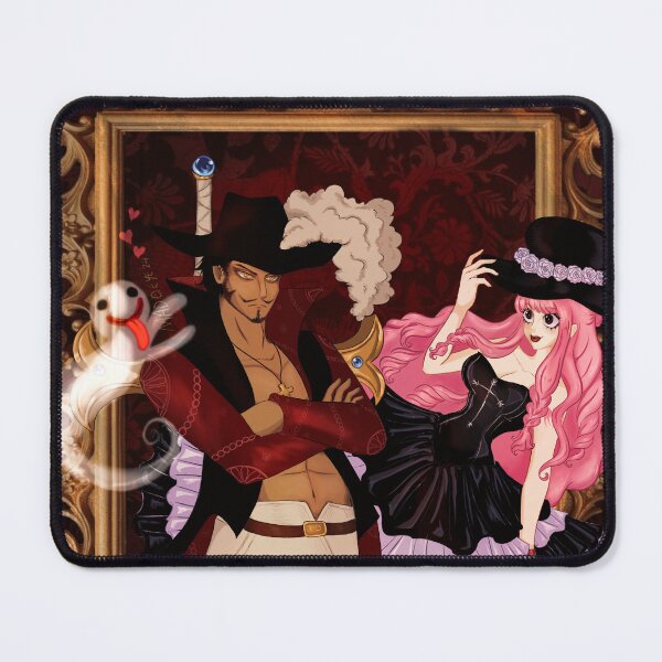 Item preview, Ghostly love mihawk and perona designed and sold by Madeyemadsart.