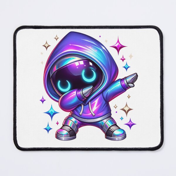 Item preview, Dabbing Street style AiMage Cute Robot Mage designed and sold by MERCH HQ.