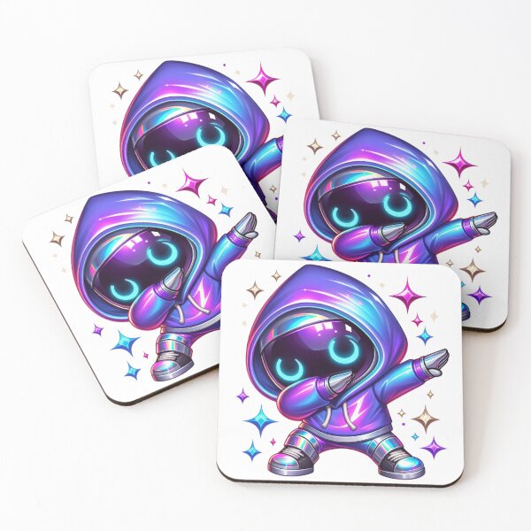 Item preview, Dabbing Street style AiMage Cute Robot Mage designed and sold by MERCH HQ.