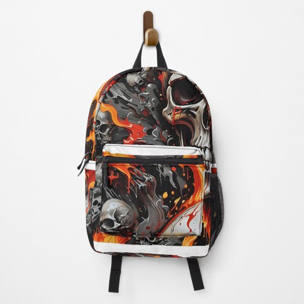 Item preview, Flaming skull  designed and sold by Majorartworks.