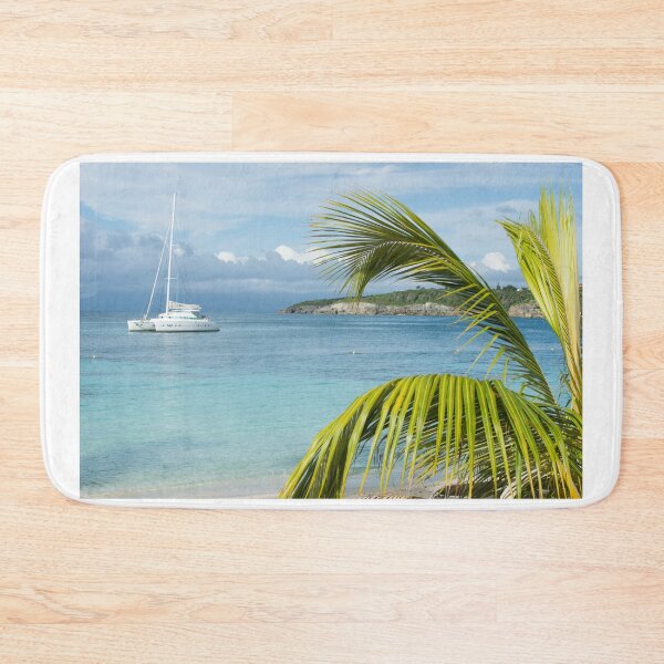 Item preview, Catamaran and palm tree designed and sold by jsebouvi.