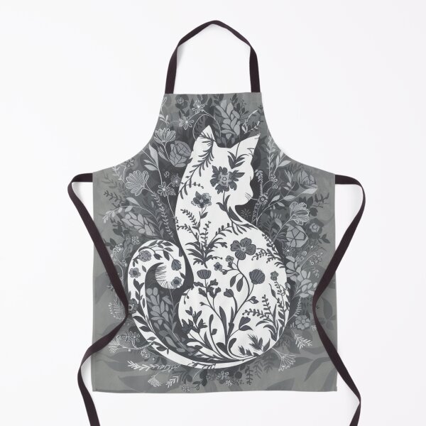 Item preview, Floral cat designed and sold by WildernessTints.