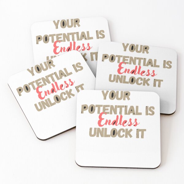 Item preview, Your potential is endless unlock it  designed and sold by Cosmicworld07.