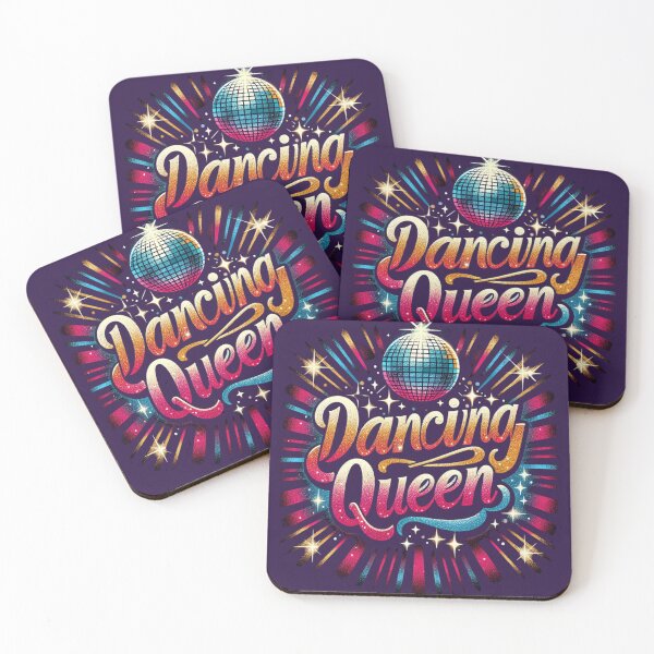 Item preview, Dancing Queen, 70's 80's Disco party wear designed and sold by MERCH HQ.