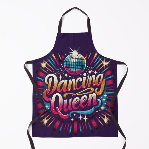 Item preview, Dancing Queen, 70's 80's Disco party wear designed and sold by MERCH HQ.