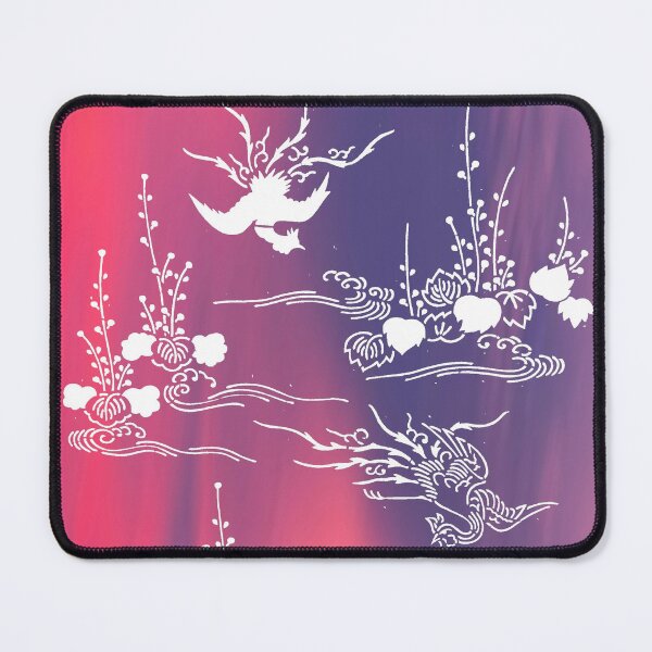 Item preview, Japanese Katagami Stencil Phoenix With Momiji Autumn Leafs designed and sold by ChidoriVintage.