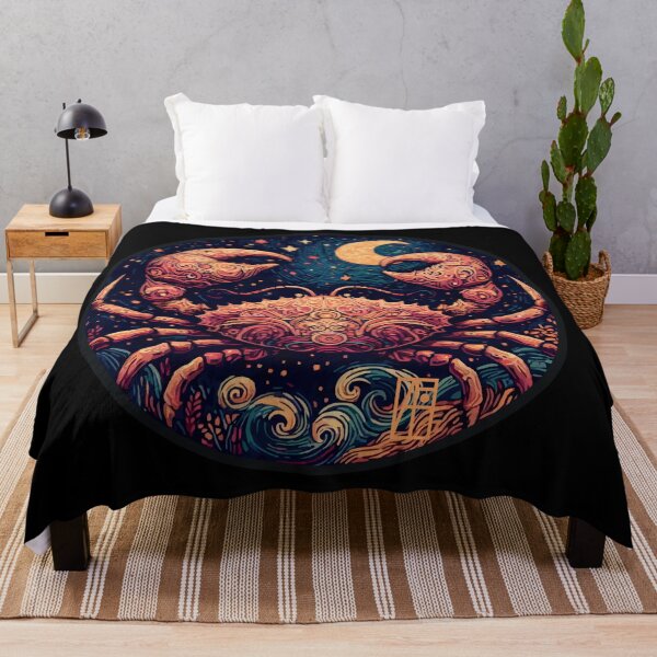 Item preview, ZODIAC Cancer - Astrological CANCER - CANCER - ZODIAC sign - Van Gogh style - 19 designed and sold by ArtProjectShop.