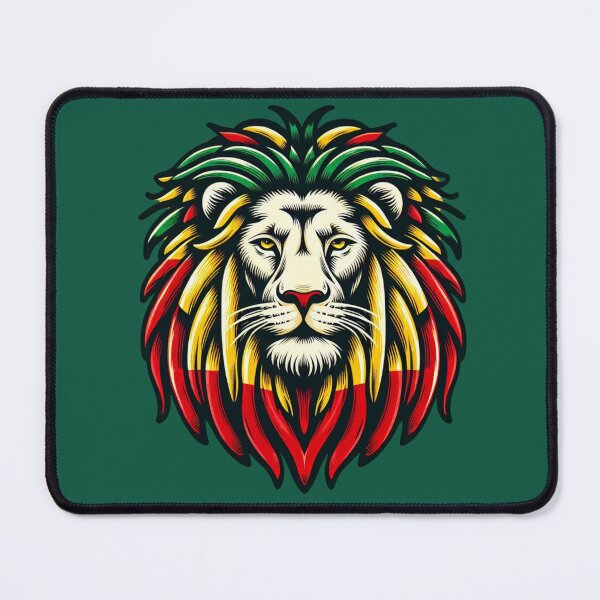 Item preview, Jamaican Rasta Flag Lion Of Judah Reggae Music Jamaican Lion designed and sold by MERCH HQ.