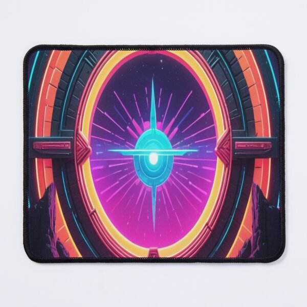 Item preview, Neon Stargate Purple - Pop Art designed and sold by eXtraHumans.