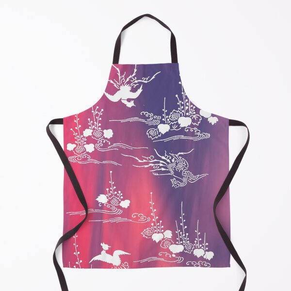 Item preview, Japanese Katagami Stencil Phoenix With Momiji Autumn Leafs designed and sold by ChidoriVintage.