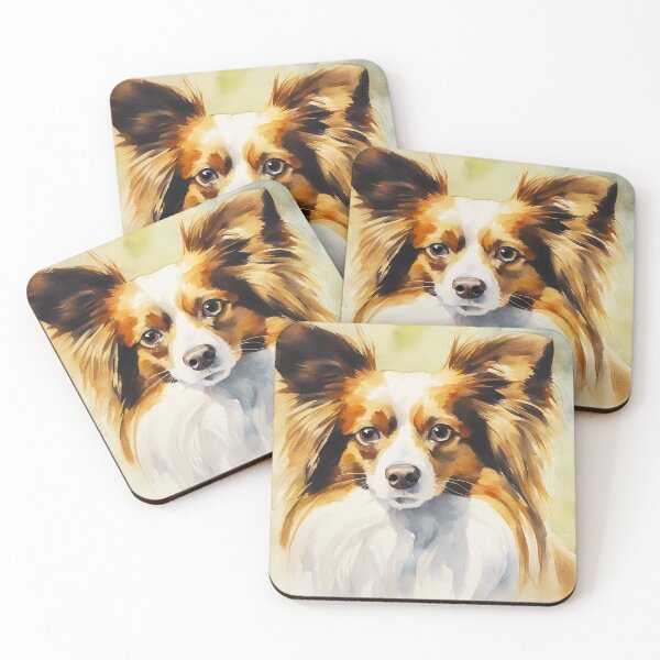 Item preview, Watercolor Papillon  designed and sold by TheAnimalZ00.