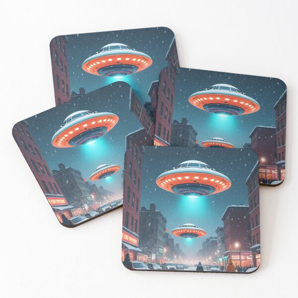Item preview, Neon Nexus - Aliens and Ufo  designed and sold by eXtraHumans.