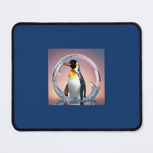 Item preview, Royal penguin in a bubble, Frutiger Aero designed and sold by Marici8.