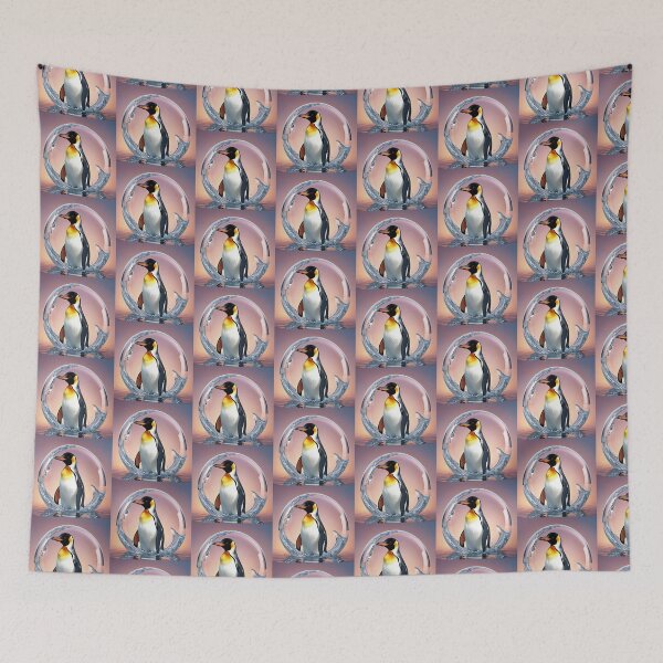 Item preview, Royal penguin in a bubble, Frutiger Aero designed and sold by Marici8.