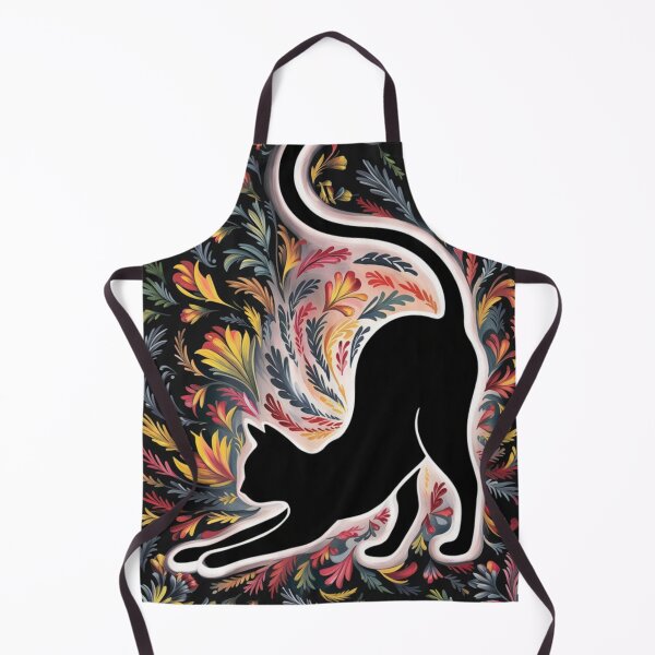 Item preview, Floral cat designed and sold by WildernessTints.