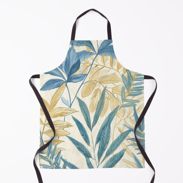 Item preview, Blue Plants Botanical Tropical Calm designed and sold by Gourmet Neko Art | .