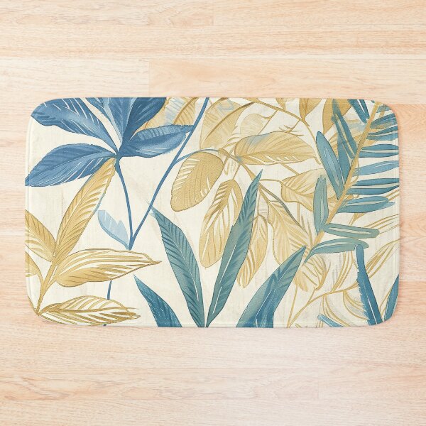 Item preview, Blue Plants Botanical Tropical Calm designed and sold by Gourmet Neko Art | .