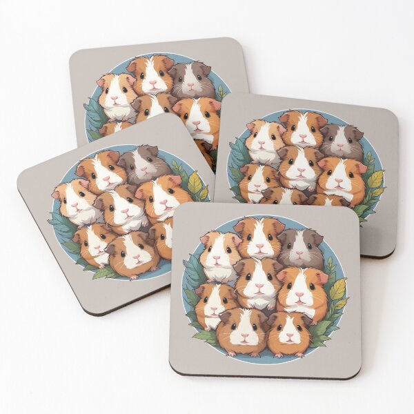 Item preview, Cute Guinea Pigs designed and sold by WildlifeInc.