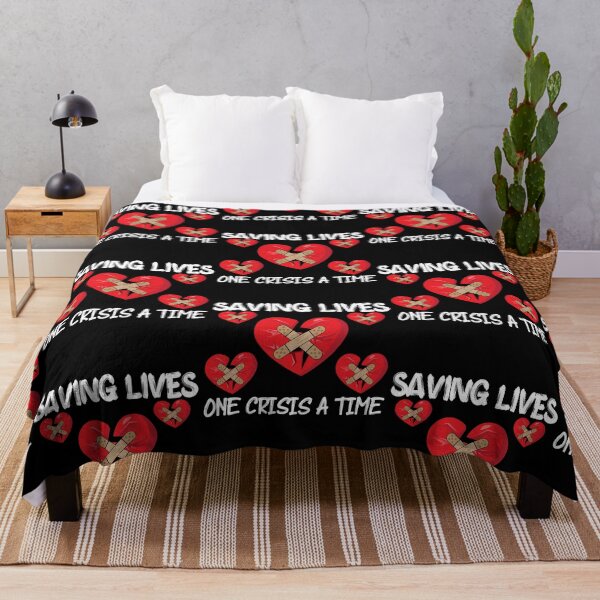 Item preview, Saving Lives One Crisis a Time Cute Gifts for Cardiac Nurses for Doctors designed and sold by PrntqTreasures.