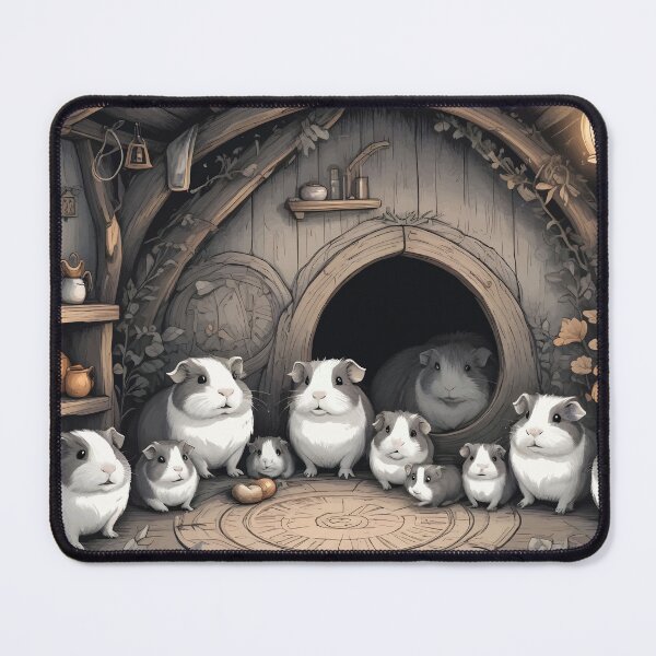 Item preview, Guinea Pig Family Art designed and sold by WildlifeInc.