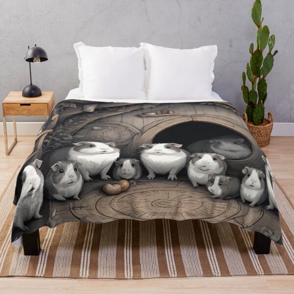 Item preview, Guinea Pig Family Art designed and sold by WildlifeInc.