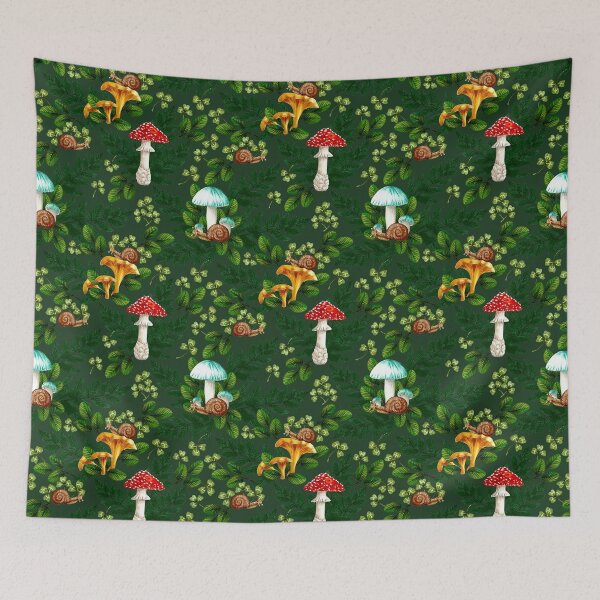 Item preview, Forest Kingdom on Deep Green designed and sold by Smetankinaart.